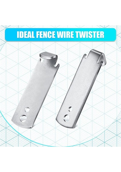 6pcs Çit Tel Twister T Klipsli Çit Tel Gerginlik Aracı Çit Için Twister Çit Tel Twister Çelik Çit Için Çelik (Yurt Dışından) modelleri