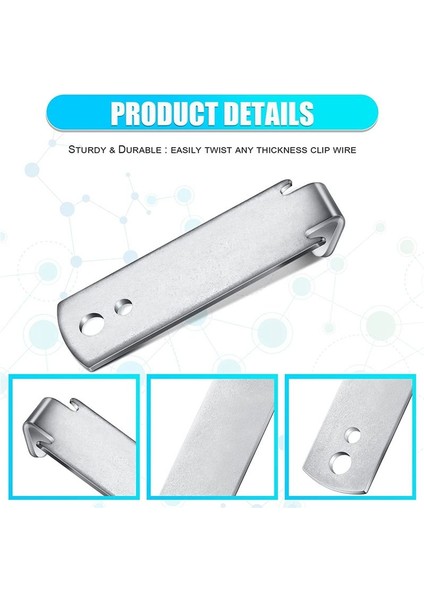 6pcs Çit Tel Twister T Klipsli Çit Tel Gerginlik Aracı Çit Için Twister Çit Tel Twister Çelik Çit Için Çelik (Yurt Dışından) fırsatları