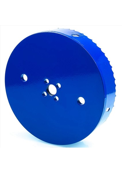 2pcs 6 Inç 152 mm Delikli Mısır Deliği Tahtaları/mısır Deliği Sondaj Kesici ve Hex Shank Matkap Bit Adaptörü (Mavi) Için Testere Bıçağı (Yurt Dışından) modelleri