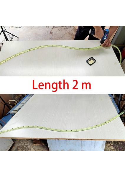 2m Ahşap Işleme Profil Şeridi Eğri Şablonu Ayarlanabilir ve Sabit Karmaşık Şekli Kontur Ağaç Işleme Aracı Şablonları Kılavuzu (Yurt Dışından) modelleri