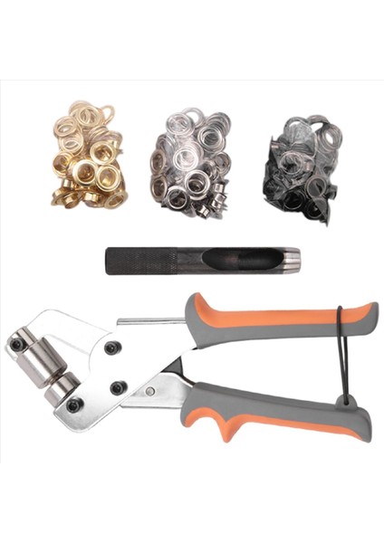 10MM Gözlüklü Grommet Tool Kiti Manuel Makine Pres Deri Kemer Giysileri Için Elde Taşınağı Metal Grommet Craft Flag (Yurt Dışından) modelleri