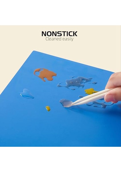 Reçine El Sanatları Için Tesviye Tablosu - Kendi Kendine Tesviye Masa Ayakları ve El Sanatları Için Silikon Paspaslarla Reçine Için Tesviye Tahtası (Yurt Dışından) modelleri