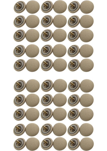 60PCS Araba Tavan Bezi Sabitleme Vidalı Araba Çatı Sabit Toka Snap Perçinleri Tutucu Otomotiv Tavan Döşemesi Onarım Düğmesi Bej (Yurt Dışından)