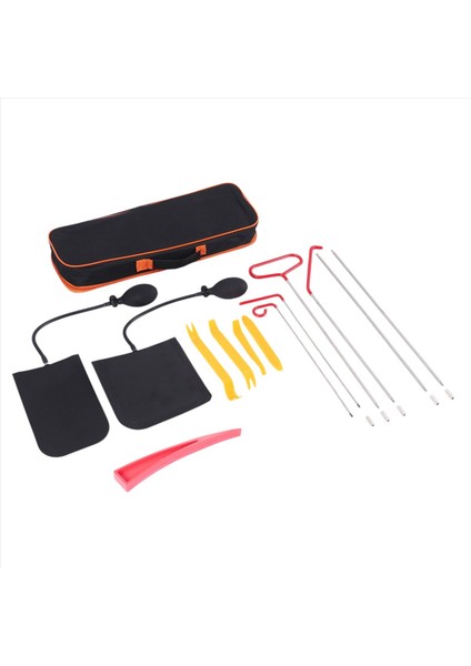 14 Adet Araba Kapısı Açık Kilidini Açma Aracı Kiti Kilitle Acil Durum Hava Pompası Evrensel Acil Durum Kiti Araçlar Için (Yurt Dışından)