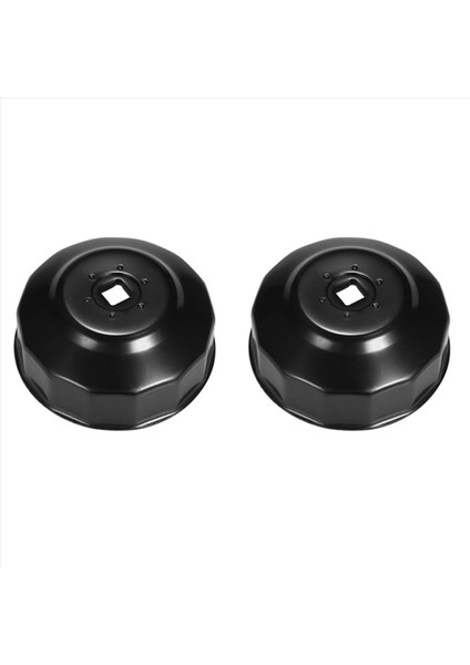 2x Evrensel 65MM x 14 Flüt Yağ Filtresi Anahtarı Soket Tipi Kapanma Aracı (Yurt Dışından)