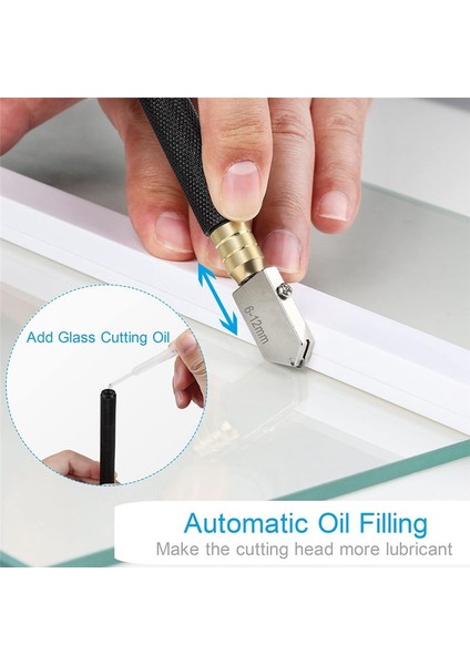Cam Kesici 2-20MM Cam Kesim Yağı Cam Kesici Kalem Tarzı Yağ Yem Karbıd Tip Kime Kool Mosaıc (Yurt Dışından) fırsatları