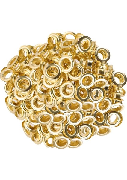 Grommet Tool Kit Grommet &amp Washer Grommet Kit 500PCS 2 Grommets Kit Deri Çantalar Banner Için Uygun (Altın 1/2inch) (Yurt Dışından)