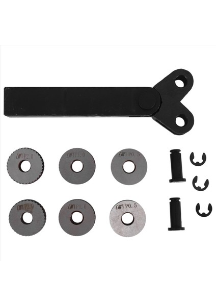 7 Pcs Çift Tekerlek Tutucu Alet Seti 0 5mm 1mm 2mm Doğrusal Tekerlek Seti Çelik Torna Seti Tekerlek Tutucu Aracı (Yurt Dışından) fiyatları