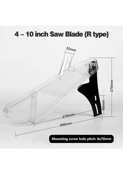 Stand Masa Testere Koruyucu Kapak 4-10 Inç Anti Toz Masa Testere Muhafızları Toz Geçirmez Şeffaf Plastik Kılıf Için Çoğu Tablo Testere B (Yurt Dışından) indirimleri