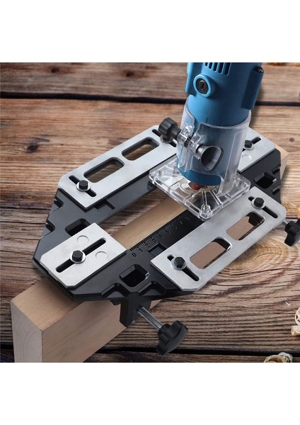 Kapı Menteşe Şablonu Jig Hassas Ahşap Işleme Menteşe Slot Konumlandırıcı Hafif Kapı Deliği Açıcı Oluk Bulucu (Yurt Dışından) indirimleri