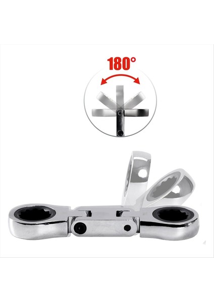 5 Parçalı Güdük Esnek Başlık Cırcırlama Anahtarı Seti Metrik Kombinasyon Sae 72-Teeth Crv Nikel Kaplama Haddeleme Torbası ile (Yurt Dışından) fiyatları