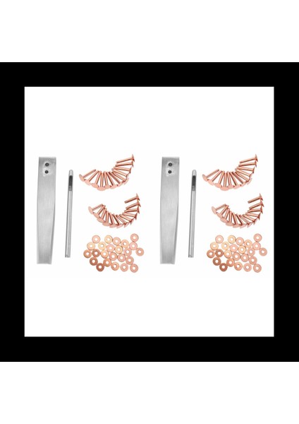 2x Kırmızı Bakır Perçin ve Burr ile Burr Setter ile Bakır Bakır Perçin Harfancı Kurulum Ayar Aracı ve Delin Punch Cutter (Yurt Dışından)