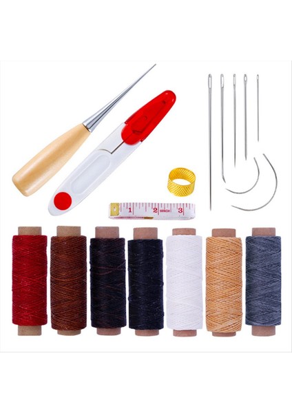 Dıy Deri Onarım El Dikiş Seti Için Deri Dikiş Kiti (Yurt Dışından)