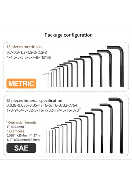 30 Parçalı Hex Anahtar Set Ball Anahtarı Metric Inç Hex Aracı Alçakgönüllü Anahtar Anahtarı (Yurt Dışından) indirimleri