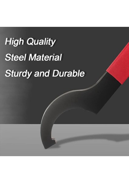 8x Coilover Anahtarı Kanca Anahtarı Aletleri Seti Şok Anahtar Anahtarı C-Şekilli Anahtar Ayarlanabilir Sünnetli Ayar Aracı (Yurt Dışından) modelleri