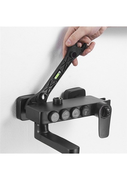 2 Adet Ppr Hortum Somun Plastik Duş Anahtarı Duş Mikser Mikseri Valfi Montajı Montaj Kılavuzu Seviye Göstergesi (Yurt Dışından) modelleri