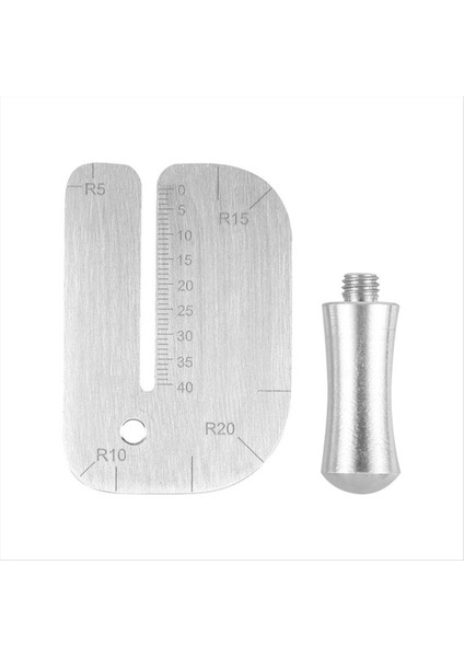 Deri Çekme Tahtası Pratik Kesim Cetvel Alet Paslanmaz Çelik Manuel Deri Kesim Yardımcı Aksesuarlar (Yurt Dışından)