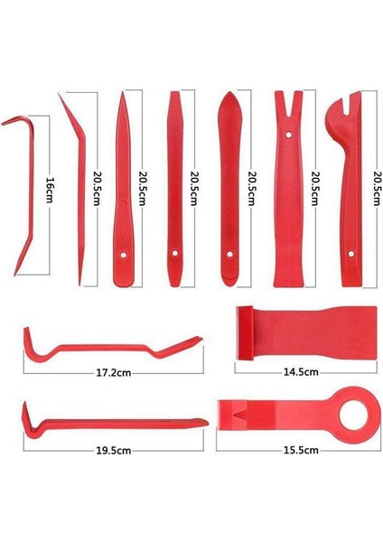 11PCS Sökme Aracı Kiti Pry Plaka Kauçuk Tepe Doornail Tepe Tutidavide Dolunucu Klipsi Sökme Onarma Aracı Kiti (Yurt Dışından) fiyatları
