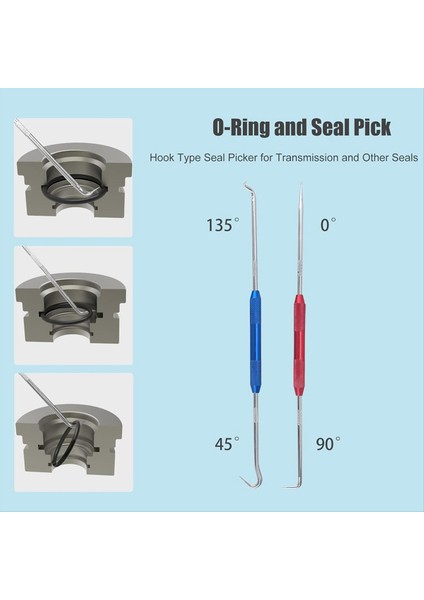 Hidrolik Silindir Çubuk Conum Kurulum Aracı Kiti Hidrolik Silindir Yeniden Inşa Onarım Saldırı Contası Aracı Contalı Tork Aracı Seti (Yurt Dışından) fırsatları