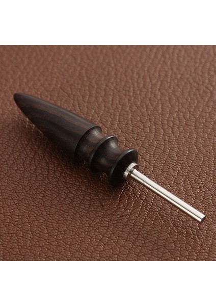 Deri Burnisher Bitler Döner Alet Katı Tropikal Sandal Ağaçtan Yapılan Uç Pürüzsüz Temiz Kenarlar Oluştur Uzunluk 65MM (Yurt Dışından) fiyatları