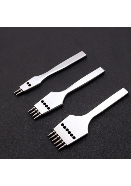 3pcs 4mm Deri Zanaat Yuvarlak Delikli Deri Yumruk Çıkarılabilir Dikiş Delme Keski Aleti/set (Yurt Dışından) indirimleri