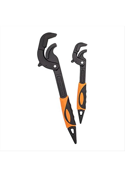 Çok Fonksiyonlu Su Boru Somun Kılavuzu Kendi Kendi Ayrıntılı Anahtar Hızlı Kavrama Boru Anahtarı 0 6-2 4inch 10INCH ve 15 Inç 2pcs (Yurt Dışından)