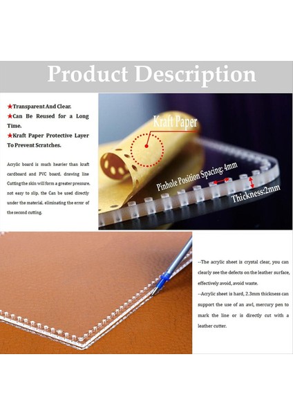 Sling Çantası Akrilik Şablon Deri Desen Akrilik Deri Şablonlar Kapasite Crossbody Sırt Çantası Aab-42 (Yurt Dışından) indirimleri