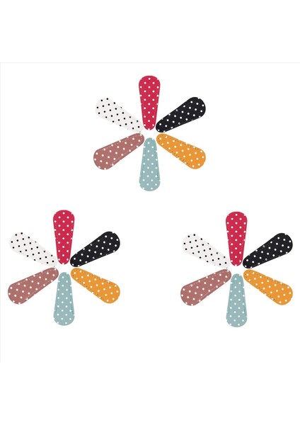 18 Adet Nakış Makas Kılıfı Polka Dot Makas Koruyucu Kapak Makas Makas Koruması Için Deri Kılıf (Yurt Dışından)