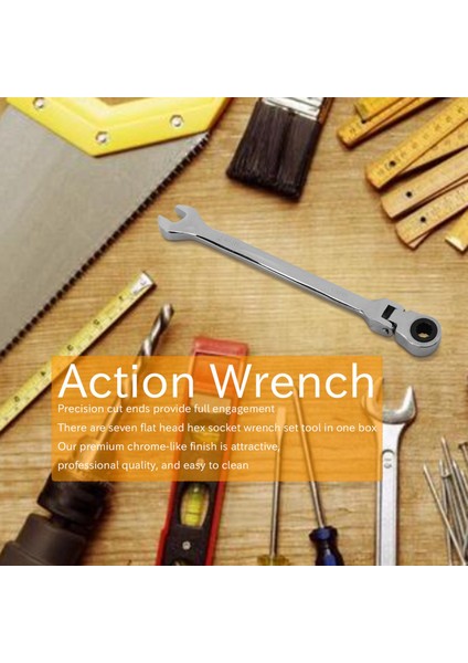 7mm Esnek Kafa Cırcır Eylem Anahtarı Salın Somun Aracı (Yurt Dışından) fiyatları