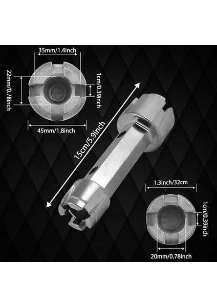 Teleskoping Havzası Anahtarı Lavabo Anahtarı Ayarlanabilir 3/8 Inç Ila 1-1/4in Kapasiteli Küvet Tesisatçı Anahtarlar Aracı (Yurt Dışından) fırsatları