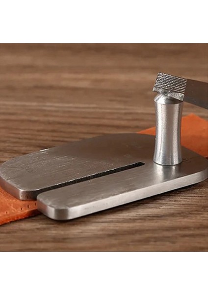 Deri Çekme Tahtası Pratik Kesim Cetvel Alet Paslanmaz Çelik Manuel Deri Kesim Yardımcı Aksesuarlar (Yurt Dışından) indirimleri