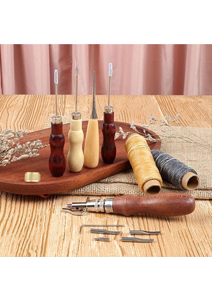 Dikiş Dikiş Dikenli Damgalama Için Set Deri Crafthand Araçlar Deri Sanat Deri Deri Çalışma Araçları Kitleri (Yurt Dışından) indirimleri