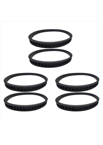6 Paket 650721-00 Bant Teşkmanı Lastikleri Kemer Bantlı Testere Dewalt Için Kauçuk Lastik Kemeri 514002079 A02807 DCS374 DWM120 (Yurt Dışından)