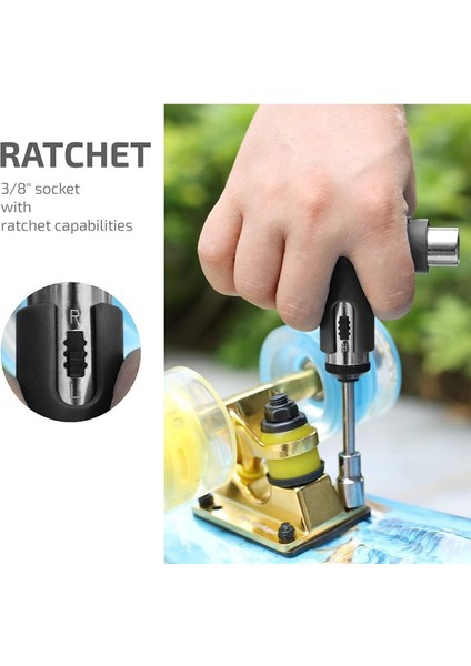 Kaykay Alet Silindir Paten Scooter Ayarlama T-Wrench Uzun Kartı Balık Tahtası Onarım Araçları (Yurt Dışından) modelleri