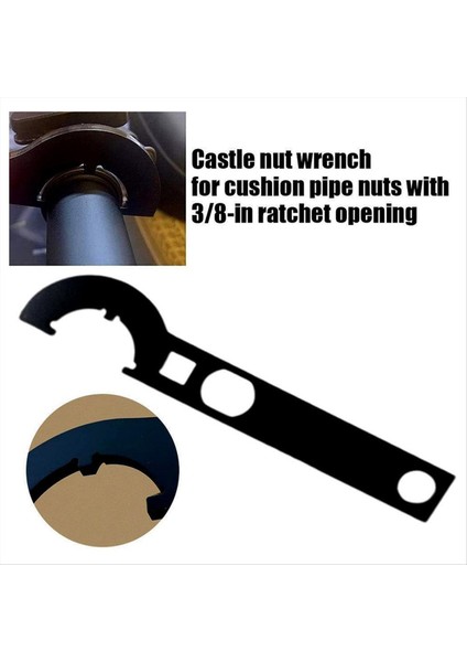 Survival Somun Anahtarı Çok Function Karbon Çelik Anahtarı Kaldırma ve Kurulum Için Siyah (Yurt Dışından) modelleri