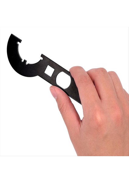 Survival Somun Anahtarı Çok Function Karbon Çelik Anahtarı Kaldırma ve Kurulum Için Siyah (Yurt Dışından) fırsatları