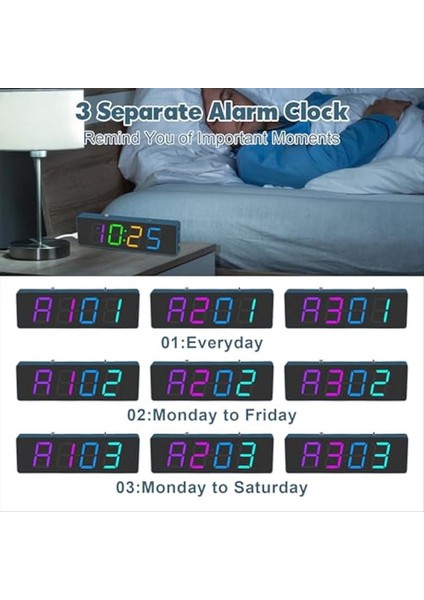 Lehimleme Uygulama Kiti Rgb Renkli Modları ile 4 Hanlı Dijital Çalar Saat Kiti Diplay Dıy Saati Lehinli Proje Kiti (Yurt Dışından) modelleri