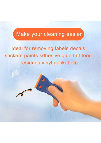 Plastik Tıraş Bıçağı Sıyırıcı 100 Adet Plastik Bıçaklı 4pcs Kazıyıcı Araçlar Çift Kenar Jilet Kazıyıcı Temizlik Kaldırma (Yurt Dışından) fırsatları