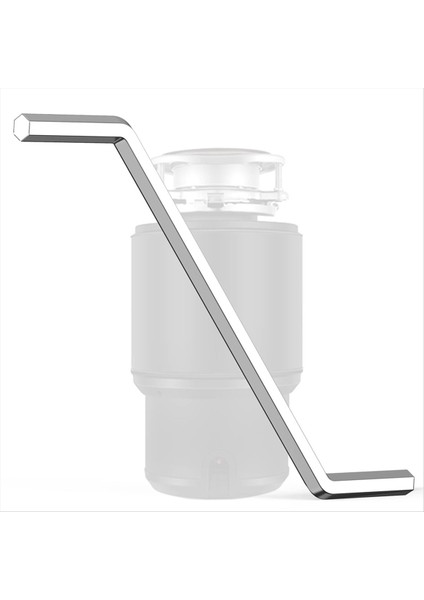 Çöp Bertaraf Anahtarı 2 Pack Çöp Bertaraf Hex Anahtarı Aracı Sıkıştırıcı Çöp Bertaraf Gümüş (Yurt Dışından) fırsatları