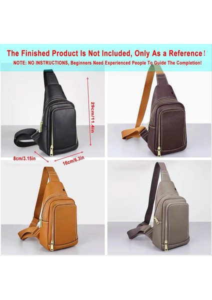 Sling Çantası Akrilik Şablon Deri Desen Akrilik Deri Şablonlar Kapasite Crossbody Sırt Çantası AAB-863 (Yurt Dışından) indirimleri