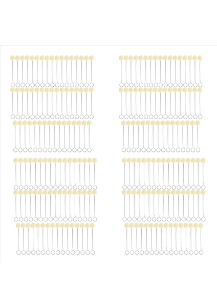 200 Adet Yün Daubers Ball Fırça Deri Boya Daber Boyıng Avıcter Dıy El Sanatları Için Metal Saplı (Yurt Dışından)