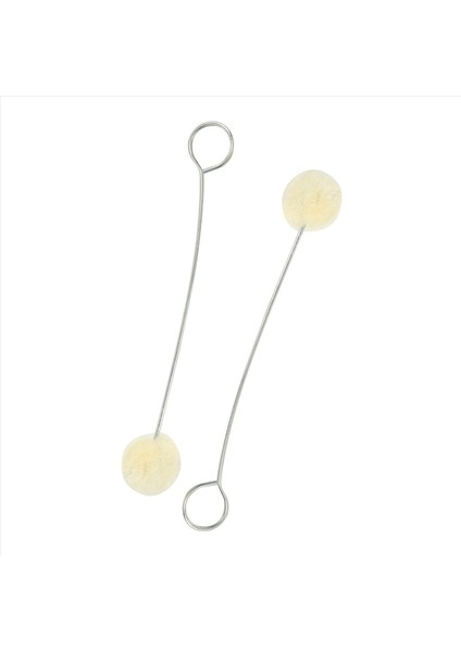 150 Adet Yünler Daubers Top Fırça Deri Boya Daber Boyama Aplikatör Dıy El Sanatları Projeleri Için Metal Saplı (Yurt Dışından) modelleri