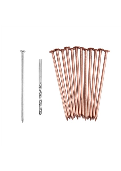 14 Adet Bakır Tırnaklar Kiti Ağaçlar Öldürme Kiti 3 5 Inç Saf Bakır Tırnaklar Toplu Kütük Çıkarma Çivili Donanım Çivileri Ağaçlar Için (Yurt Dışından)