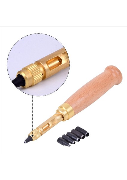 2x 6 Uç Boyutları 1 5mm 2mm 2 5mm 3mm 3 5mm 4mm Vidalı Delik Yumruk/otomatik Deri Alet Kitap Matkap Zanaat Kiti (Yurt Dışından) modelleri