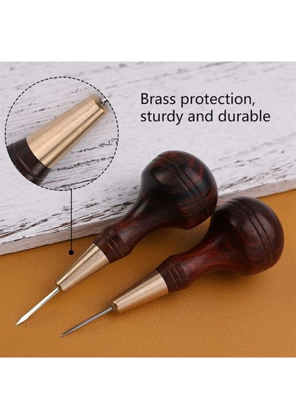 El Yapımı Deri Ürünler Diy Sandal Ağacı Elmas Awl Gül Ağacı Elmas Koni Deri Bant Elmas Koni A (Yurt Dışından) indirimleri