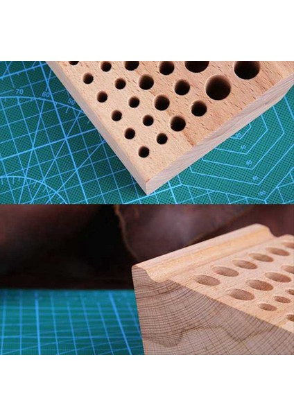 Deri Çalışması Için Deri Aletler Yapmak Için Elle Dikilmiş Dıy Kayın Alet Rafı Yumruklama Alet Depolama Rafı Yapmak Için (Yurt Dışından) indirimleri