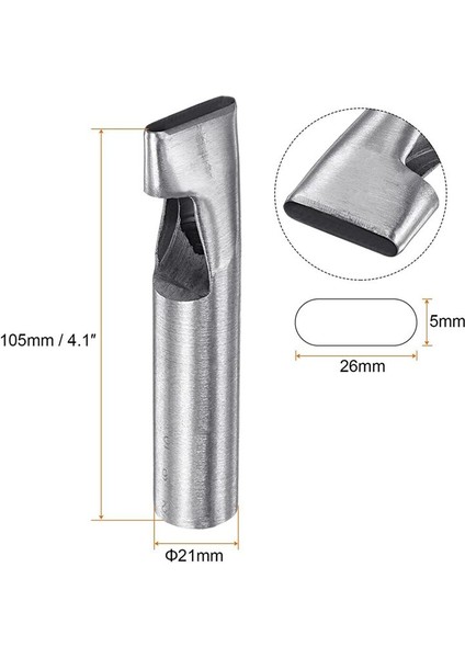 3pcs Oval Delik Yumruk 5X26MM Deri Içi Boş Kesici Dikdörtgen Yumruk Kayış Kemeri Için Deri Band Dericraft Çalışır (Yurt Dışından) fırsatları