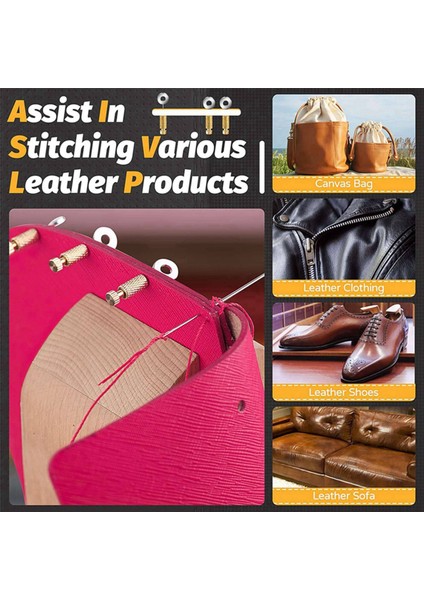 24PCS Dıy Deri El Dikiş Pozisyonu Yer El Aleti Konumlandırma Iğneleri Dikiş Sabit Sütü Leathercraft Aracı (Yurt Dışından) fırsatları