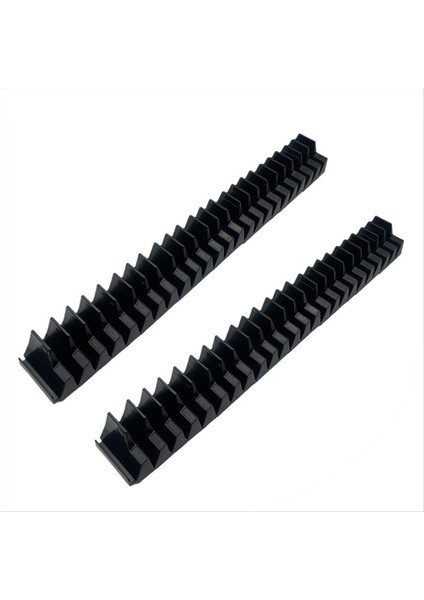 Araç Somun Depolama Organizatörü Siyah Takım Modüler Yuvalı Organizatör 2 Pcs Seti (Siyah) (Yurt Dışından)