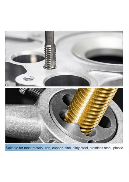 3pcs Musluk ve Kalıp Seti Metrik M12 x 1 Iş Parçacığı Muslukları ve Yuvarlak Kalıp Dokunma Dişleme Aracı Nut Vidalı Vidalı Cıvata Için Tap &amp Die Kit (Yurt Dışından) indirimleri